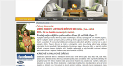 Desktop Screenshot of palivove-drevo-prodej.cz
